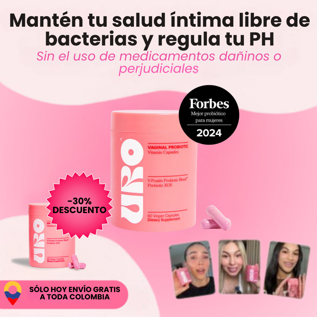 URO™ Probióticos: Mejora tu Salud Íntima Desde la Primera Cápsula